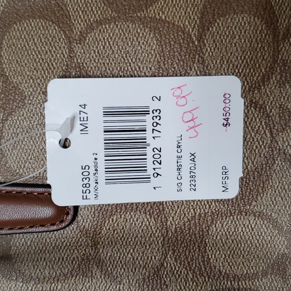 Coach Signature Christie Carryall - Picture 7 of 16